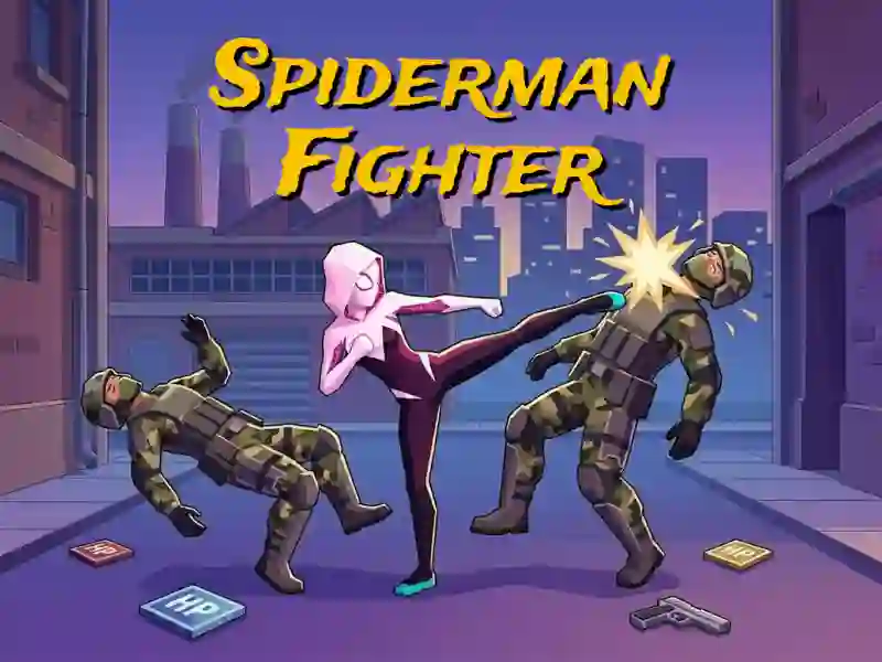 Spiderman Fighter เกมออนไลน์