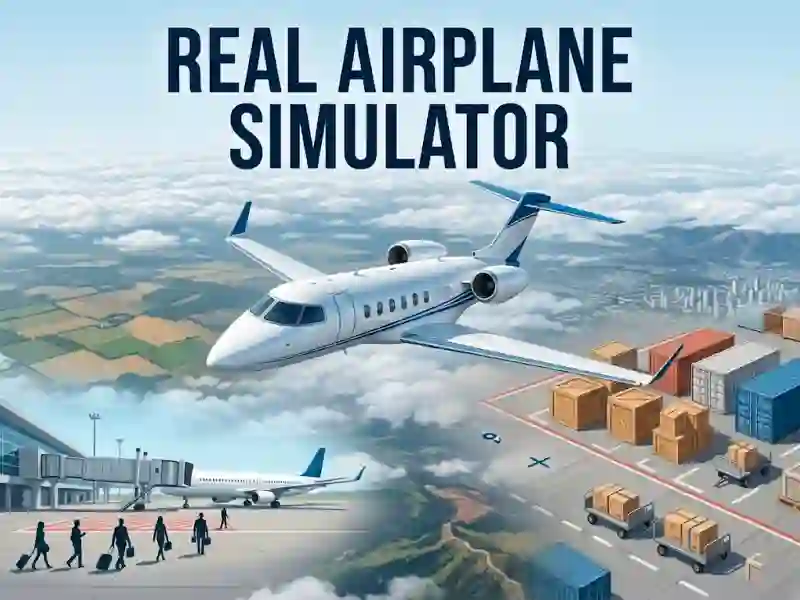 Real Airplane Simulator เกมออนไลน์