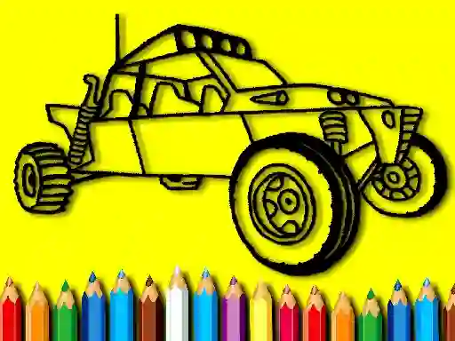 Back To School: Rally Car Coloring Book เกมออนไลน์