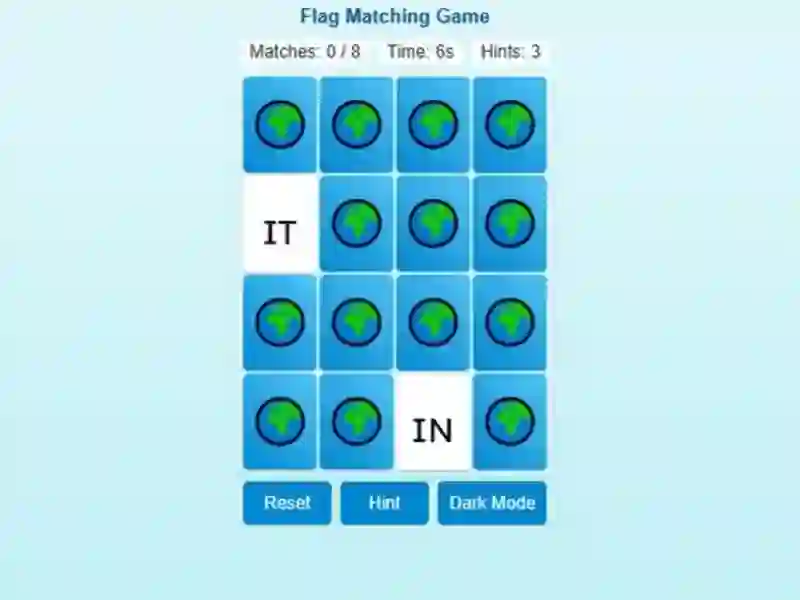 Memory Match Flag Edition เกมออนไลน์