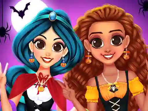 BFFs Happy Halloween Party เกมออนไลน์
