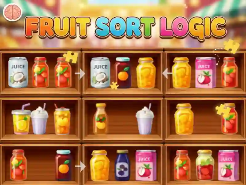 Fruit Sort Logic เกมออนไลน์
