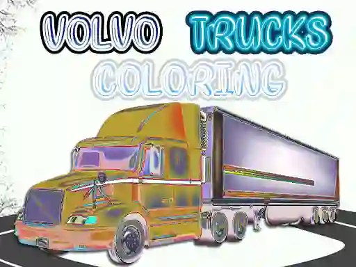 Volvo Trucks Coloring เกมออนไลน์