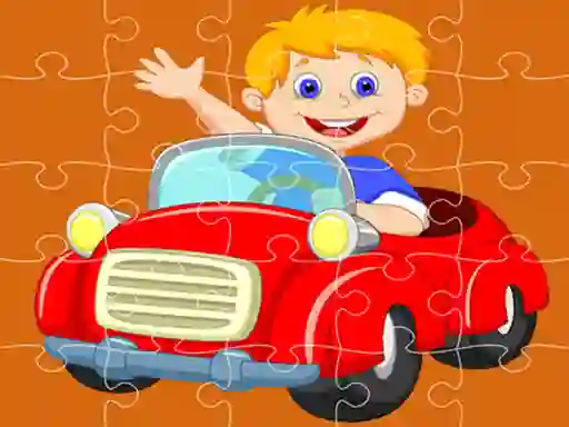 Pedal Cars Jigsaw เกมออนไลน์