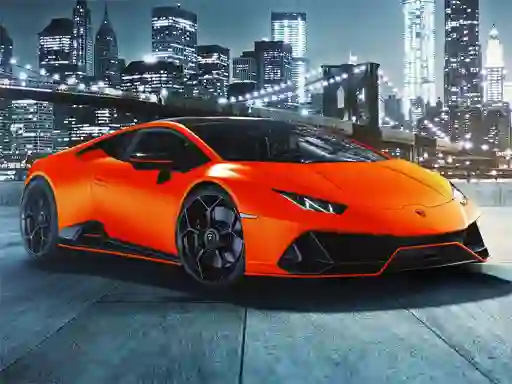 Lamborghini Huracan Evo Puzzle เกมออนไลน์