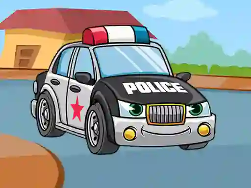 Police Cars Jigsaw เกมออนไลน์