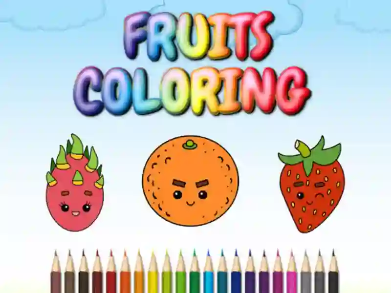 FRUITS COLORING เกมออนไลน์