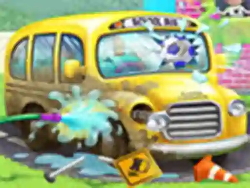 Sweet Baby Girl Messy School Cleaning เกมออนไลน์