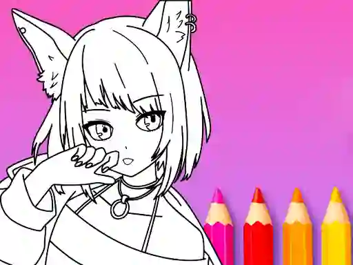 Anime Manga Coloring Book เกมออนไลน์