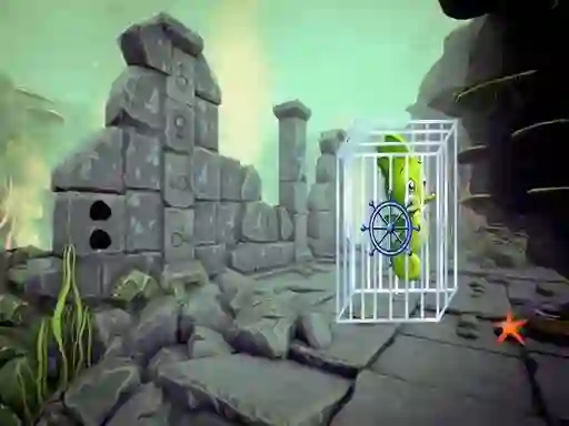 Seahorse Escape เกมออนไลน์