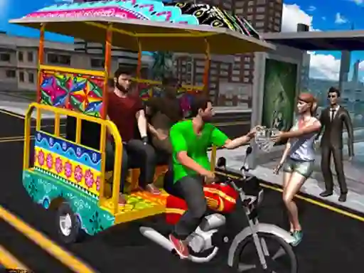 TukTuk Chingchi Rickshaw 3D เกมออนไลน์