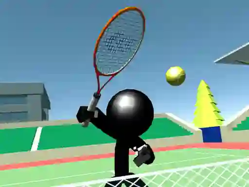 Stickman Tennis 3D เกมออนไลน์