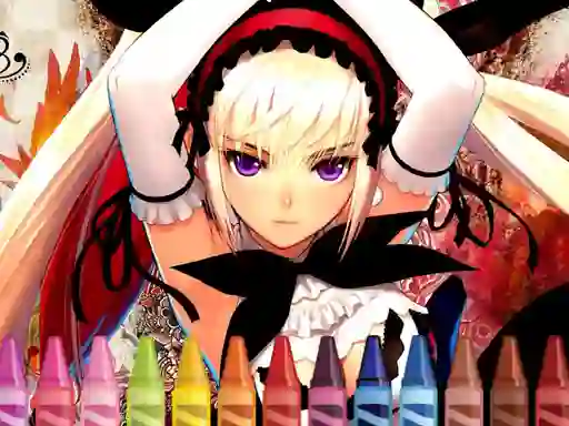 4GameGround Anime Manga Coloring เกมออนไลน์