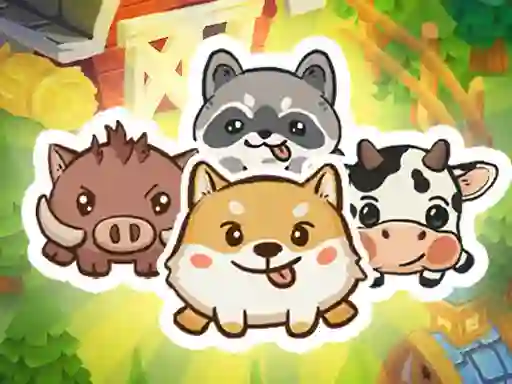 Animal Sort Cute Game Puzzle เกมออนไลน์