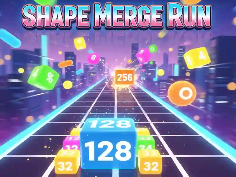 Shape Merge Run เกมออนไลน์