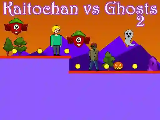Kaitochan vs Ghosts 2 เกมออนไลน์