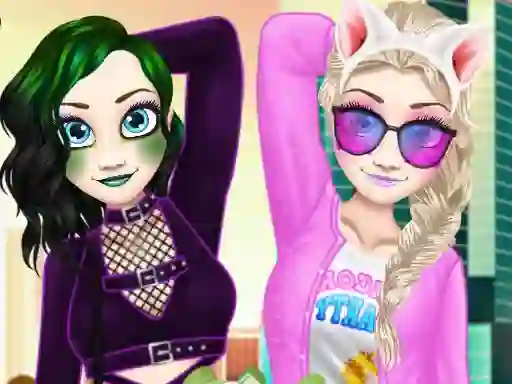 Princess Ella Soft vs Grunge เกมออนไลน์