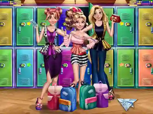 Princess Back To School เกมออนไลน์