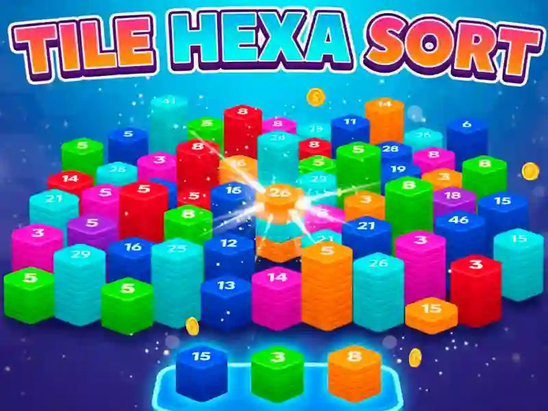 Tile Hexa Sort เกมออนไลน์