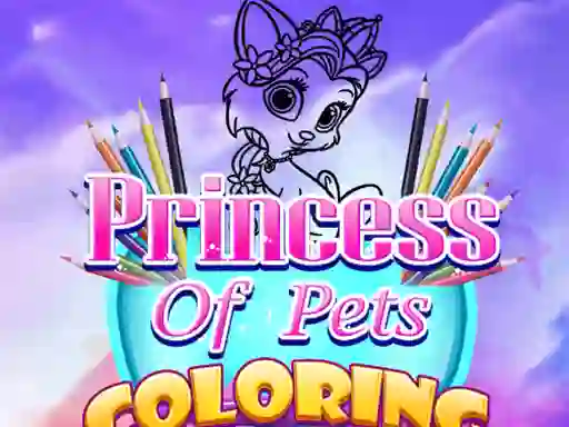 Princess Of Pets Coloring เกมออนไลน์