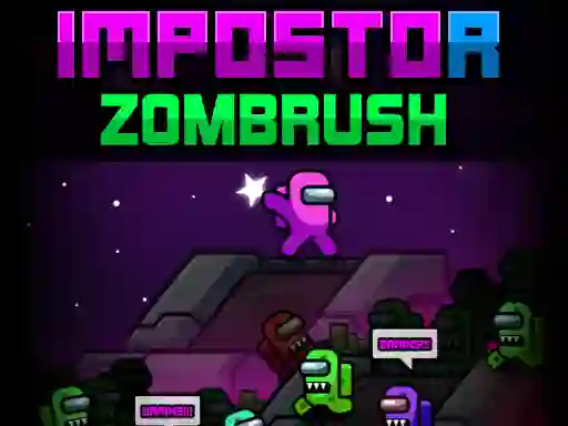 Impostor Zombrush เกมออนไลน์