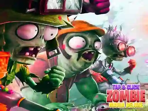 Tap & Click Zombie Mania Deluxe เกมออนไลน์