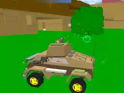 Blocky Wars 3d Toonfare เกมออนไลน์