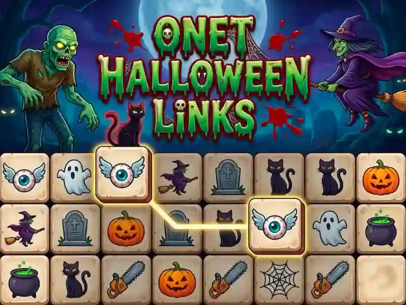 ONet Halloween Links เกมออนไลน์