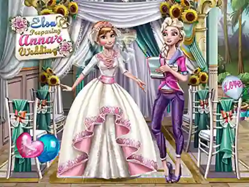 Elsa Preparing Anna's Wedding เกมออนไลน์