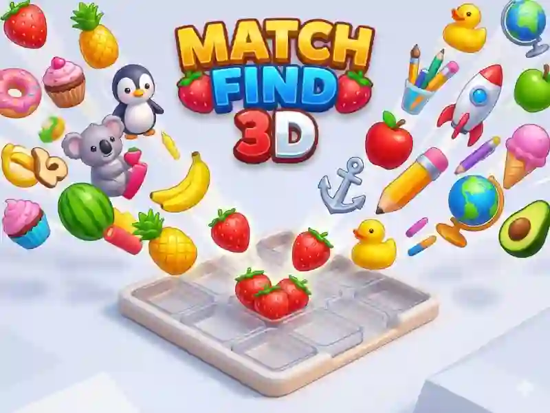 Match Find 3D เกมออนไลน์