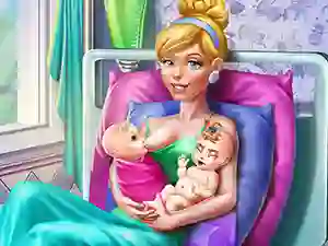 Cinderella Twins Birth เกมออนไลน์