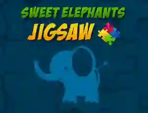 Sweet Elephants Jigsaw เกมออนไลน์