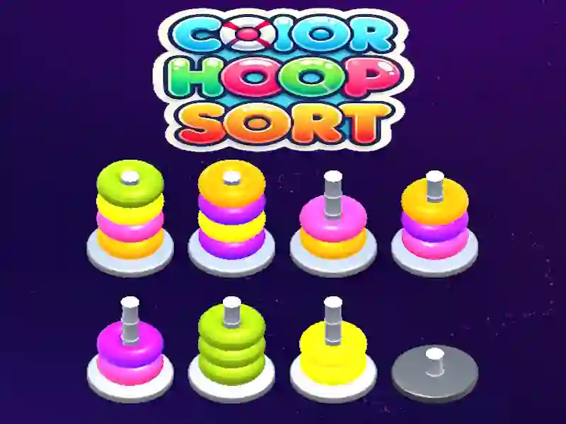 Color Hoop Sort เกมออนไลน์