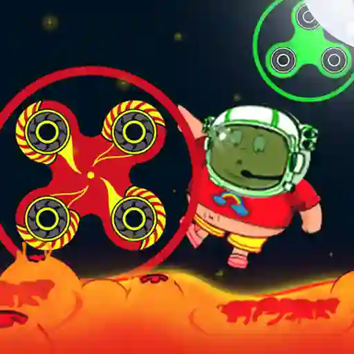 Spinner Astro the Floor is Lava เกมออนไลน์