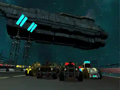 Moon Car Stunt เกมออนไลน์