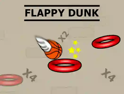 Flappy Dunk เกมออนไลน์