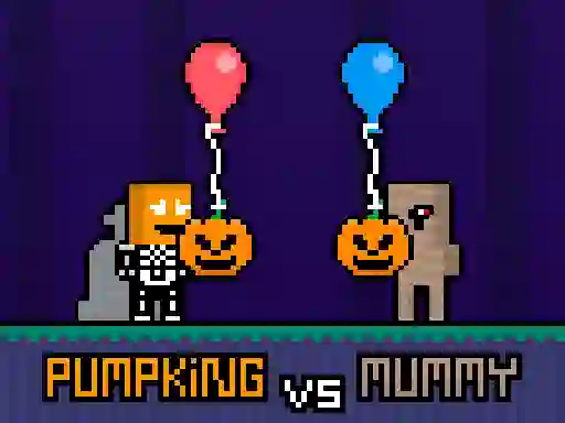 Pumpking vs Mummy เกมออนไลน์
