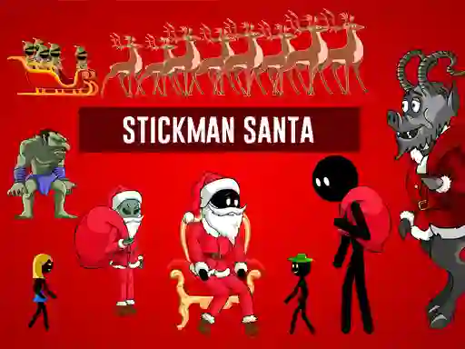 Stickman Santa เกมออนไลน์