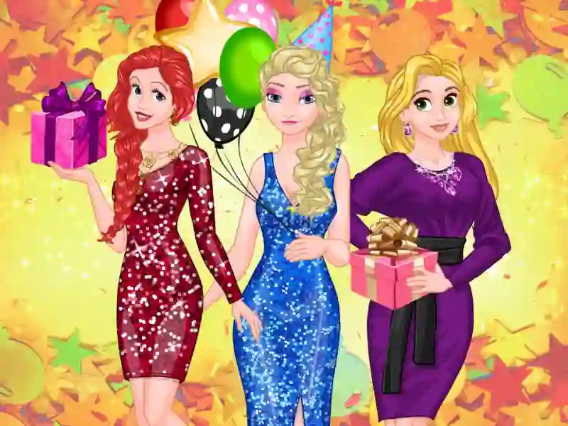 Frosty Princess Party Surprise เกมออนไลน์