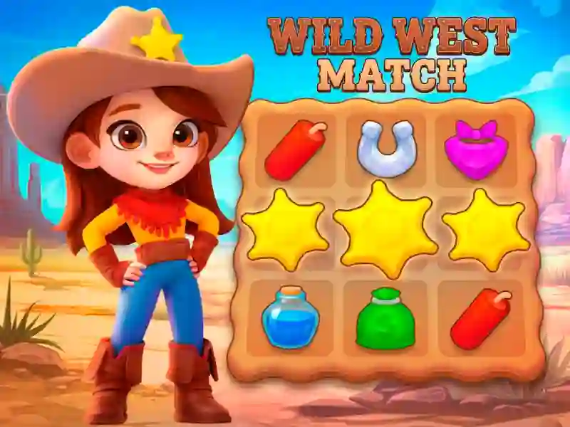 Wild West Match เกมออนไลน์
