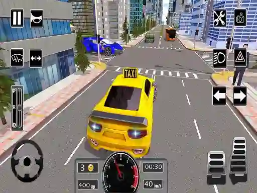 Modern City Taxi Car Simulator เกมออนไลน์