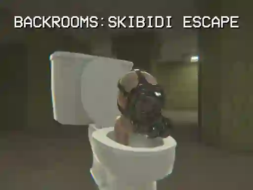 Backrooms: Skibidi Escape เกมออนไลน์