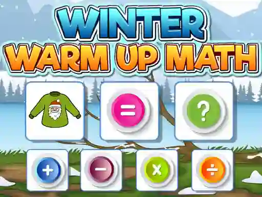 Winter Warm Up Math เกมออนไลน์