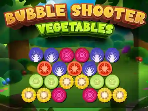 Bubble Shooter Vegetables เกมออนไลน์