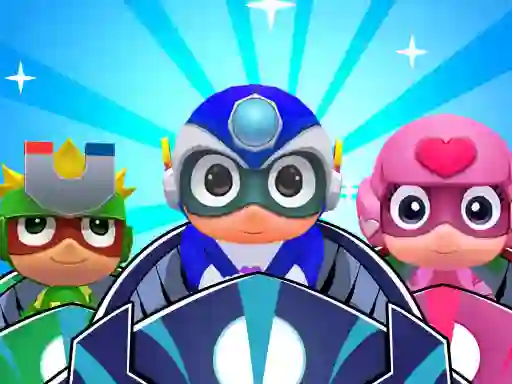 Masks Heroes Racing Kid เกมออนไลน์
