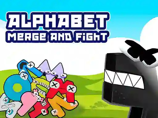 Alphabet Merge And Fight เกมออนไลน์