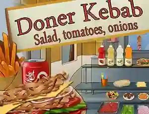 Doner Kebab Salad, Tomatoes, Onions เกมออนไลน์