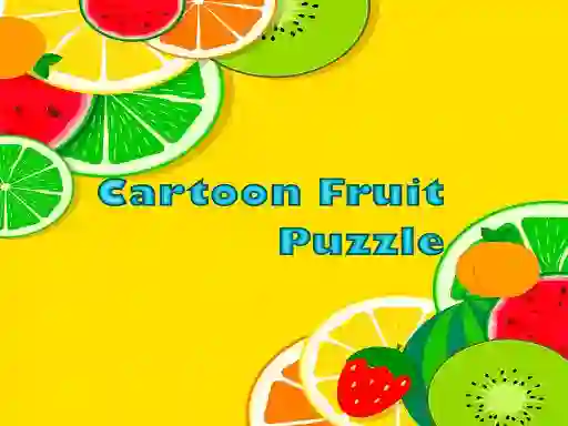 Cartoon Fruit Puzzle เกมออนไลน์
