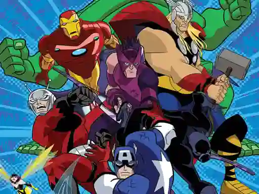 Avengers Coloring เกมออนไลน์