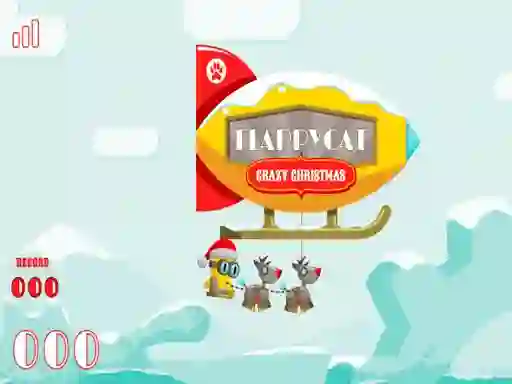 FlappyCat Crazy Christmas เกมออนไลน์